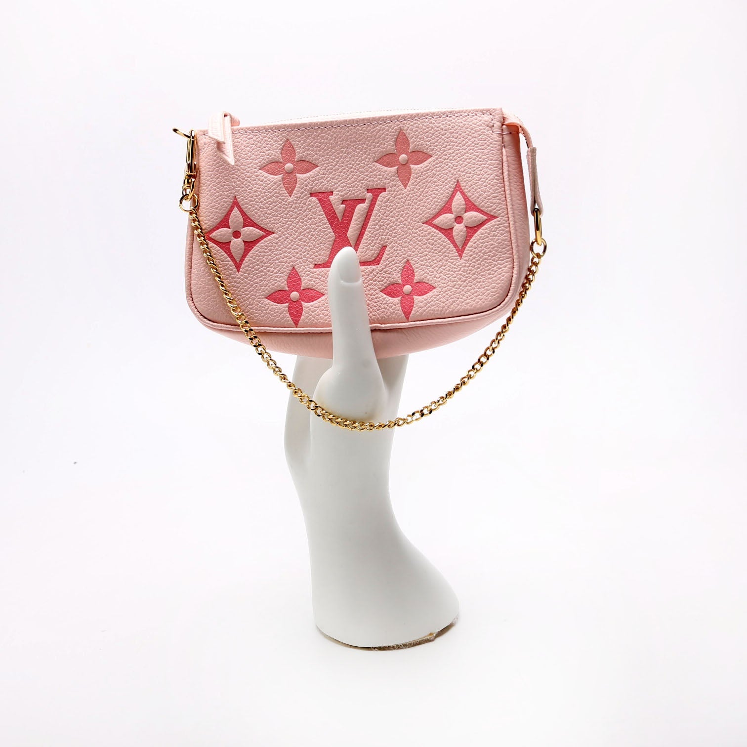 Pochette Accessories Mini Empreinte By The Pool Pink