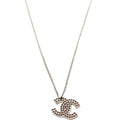 CC Cut Out Medium Pendent Necklace Silver