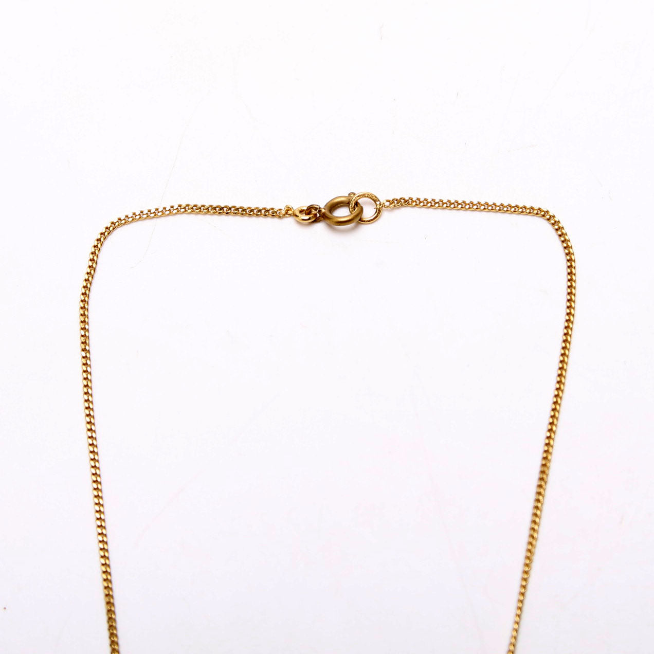 Crystal CC No5 No19 Pendant Necklace Gold