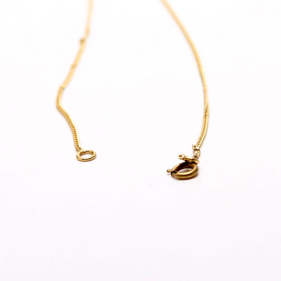 Crystal CC No5 No19 Pendant Necklace Gold