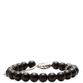 Spiritual Beads 8MM Bracelet Onyx/925