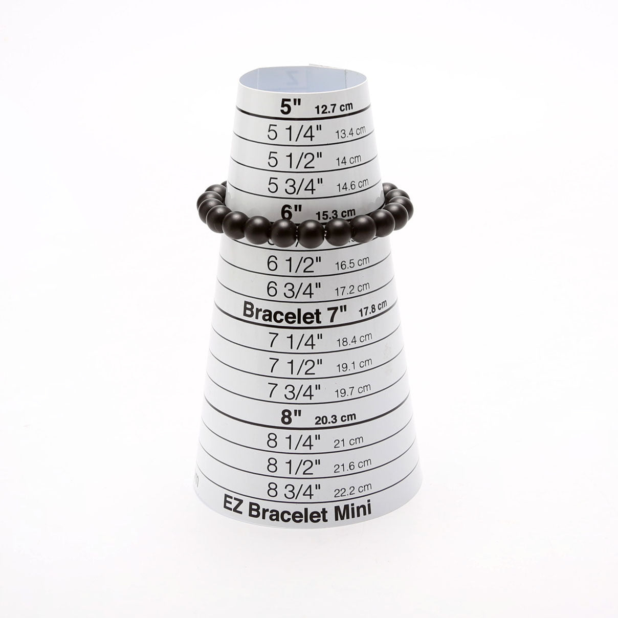 Spiritual Beads 8MM Bracelet Onyx/925