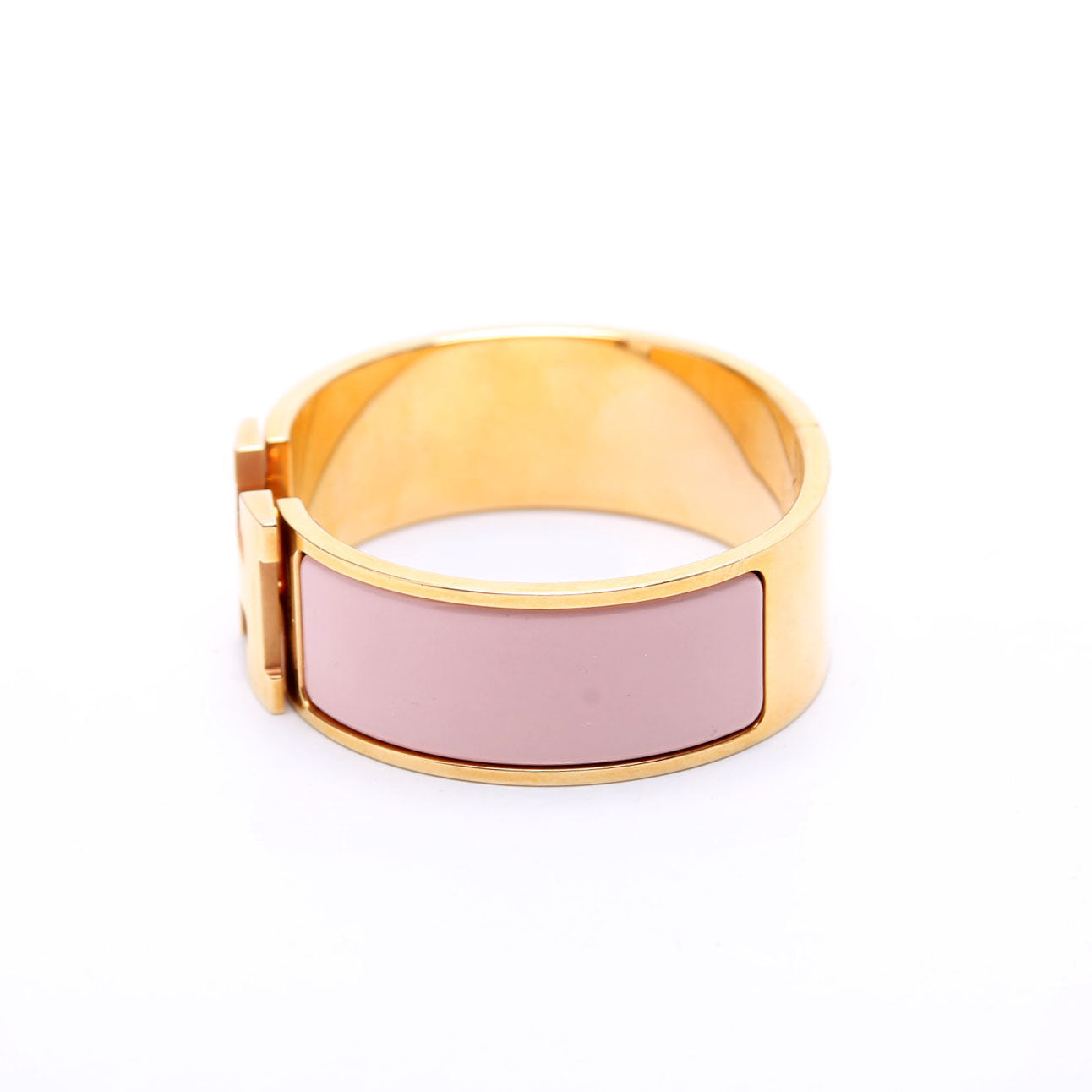 Clic Clac Narrow GM Bracelet Gold/Pink