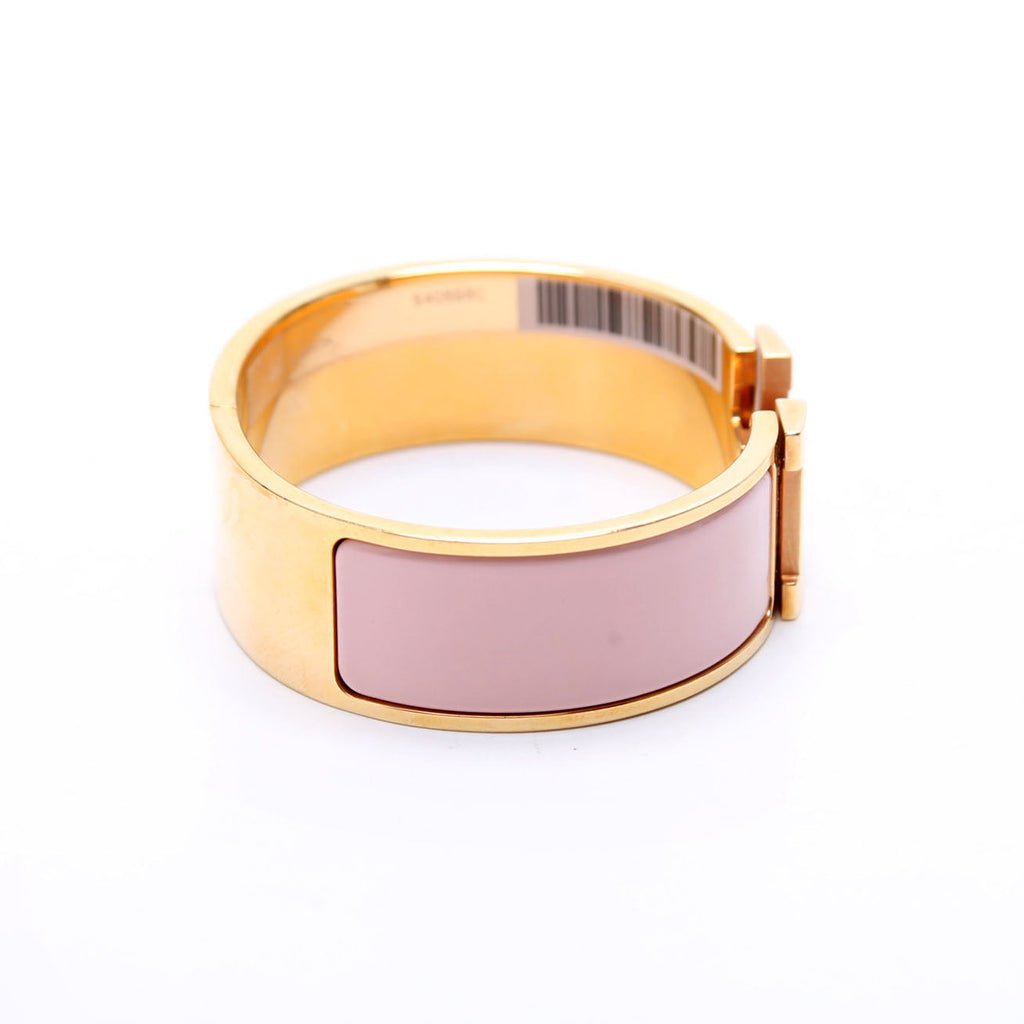 Clic Clac Narrow GM Bracelet Gold/Pink