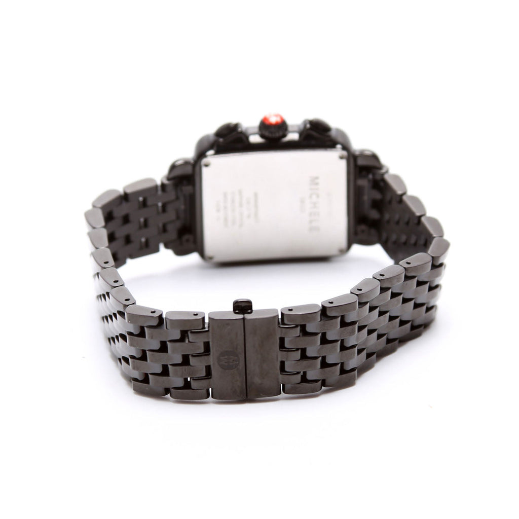 Deco Noir With 0.65CW Diamond Watch Black