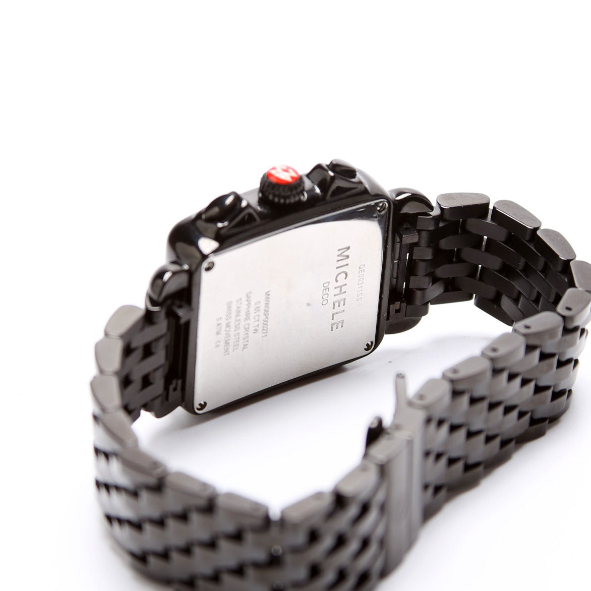 Deco Noir With 0.65CW Diamond Watch Black