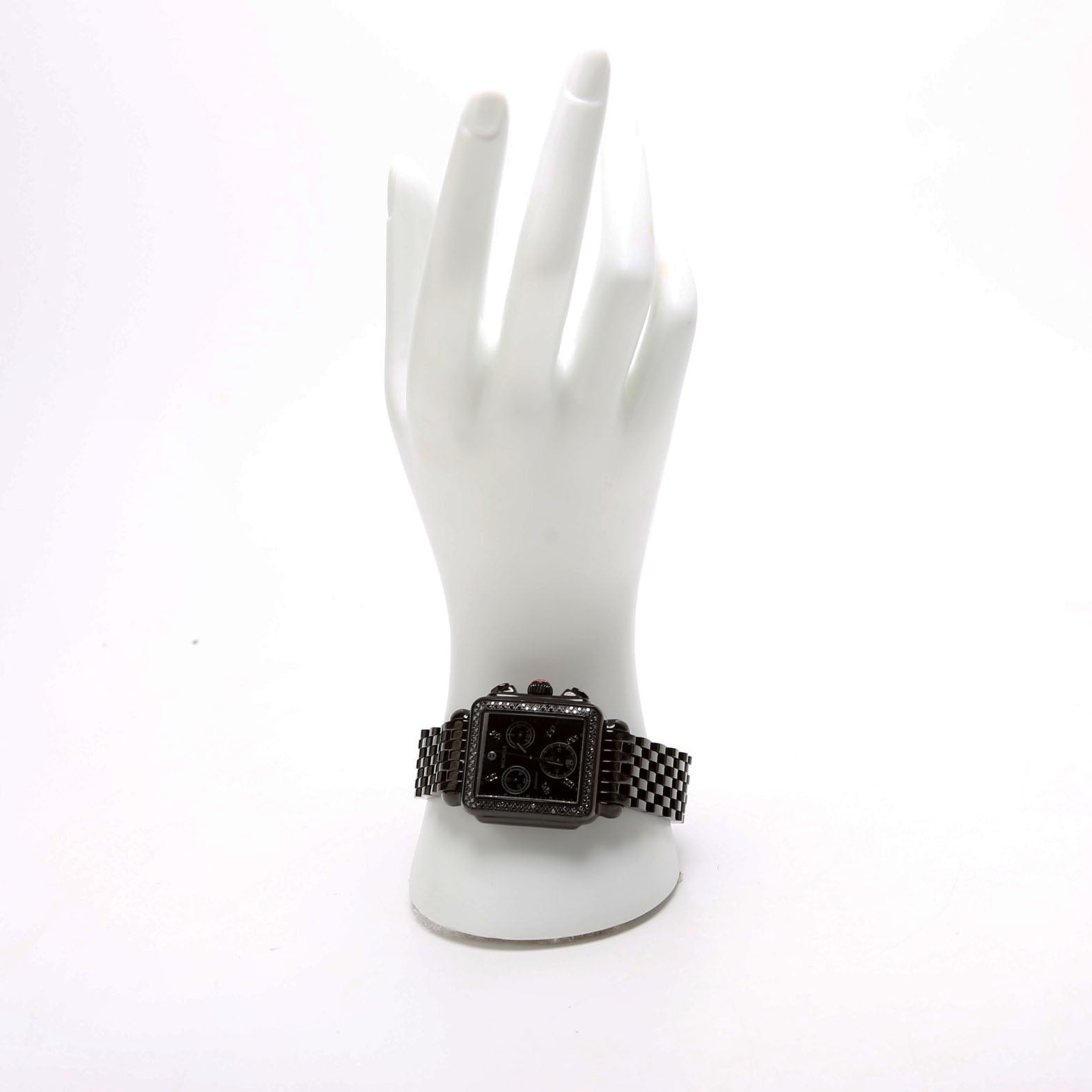 Deco Noir With 0.65CW Diamond Watch Black