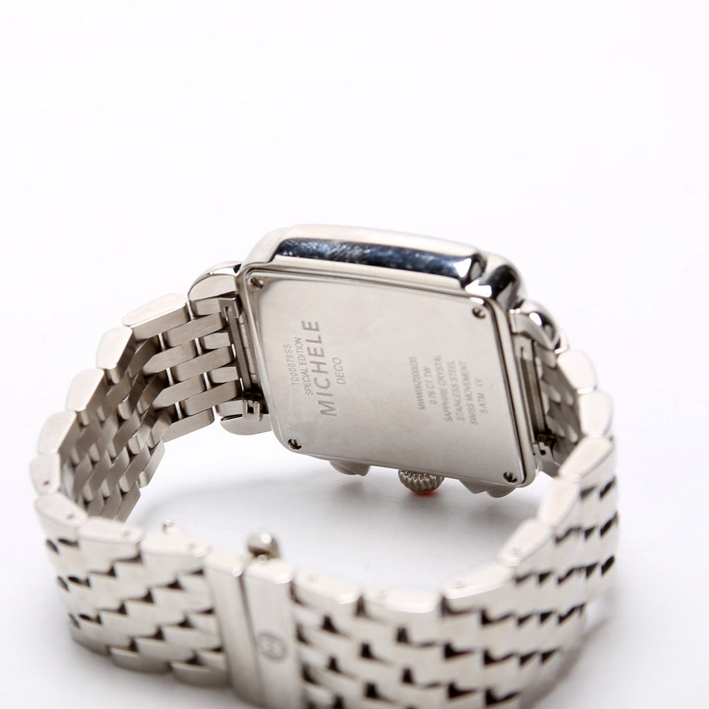 Deco With 0.76CW Diamond Watch Silver