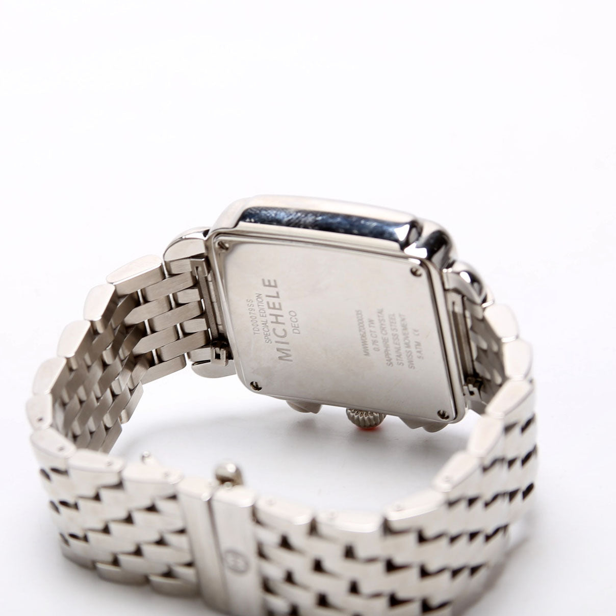 Deco With 0.76CW Diamond Watch Silver