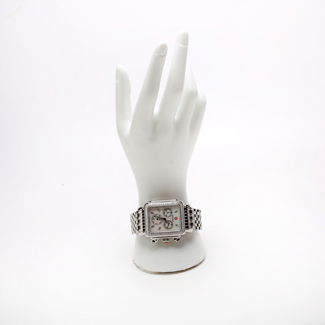 Deco With 0.76CW Diamond Watch Silver