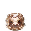 Albion 14MM Ring Morganite/925/750 Size 7 Pink