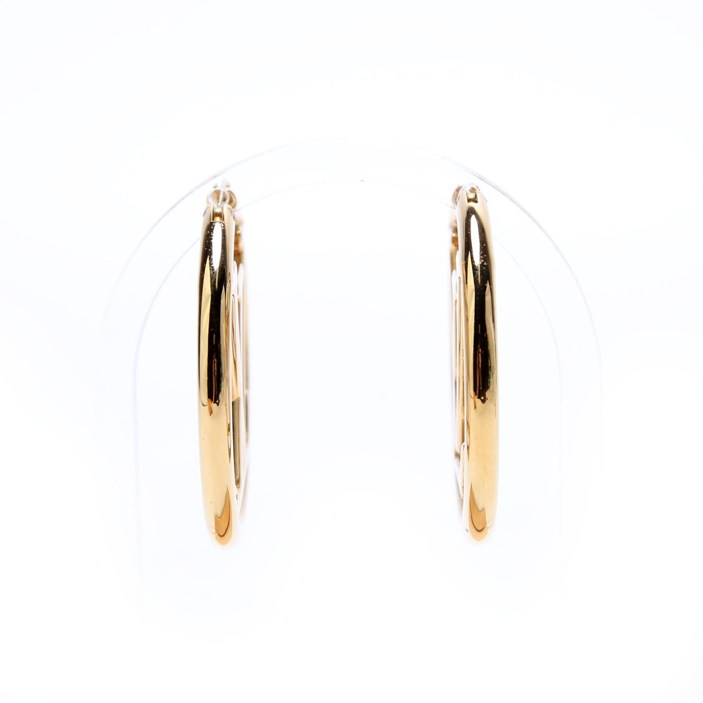 Louise Hoop Earrings GM Gold