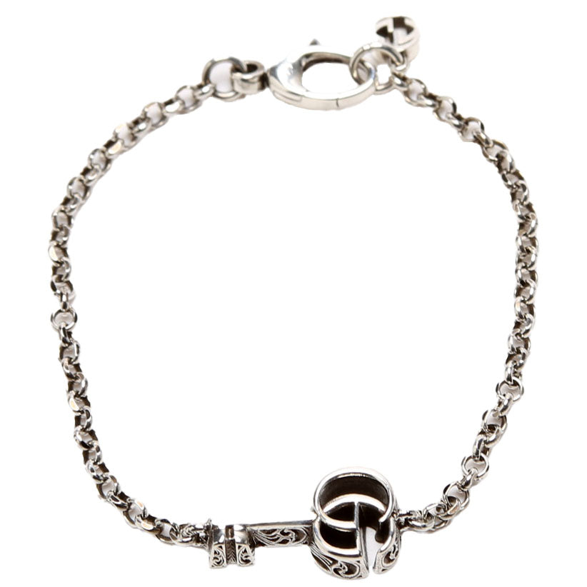 GG Marmont Key Charm Aged Bracelet 925