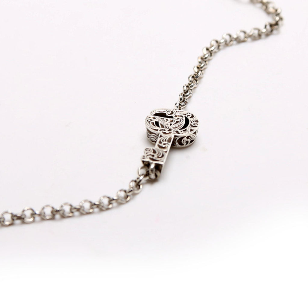 GG Marmont Key Charm Aged Bracelet 925