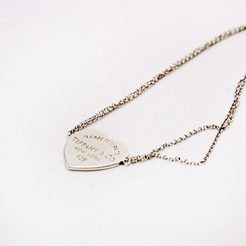 Please Return Double Chain Bracelet 925