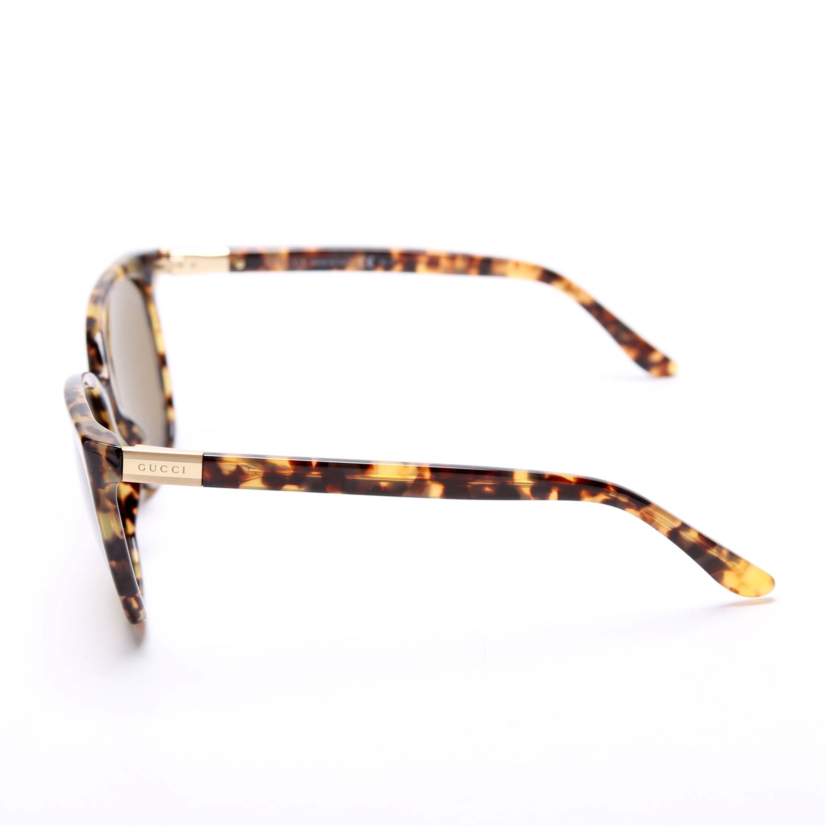 GG3502/S Square Sunglasses Brown