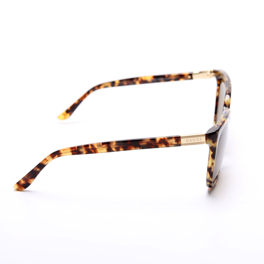 GG3502/S Square Sunglasses Brown