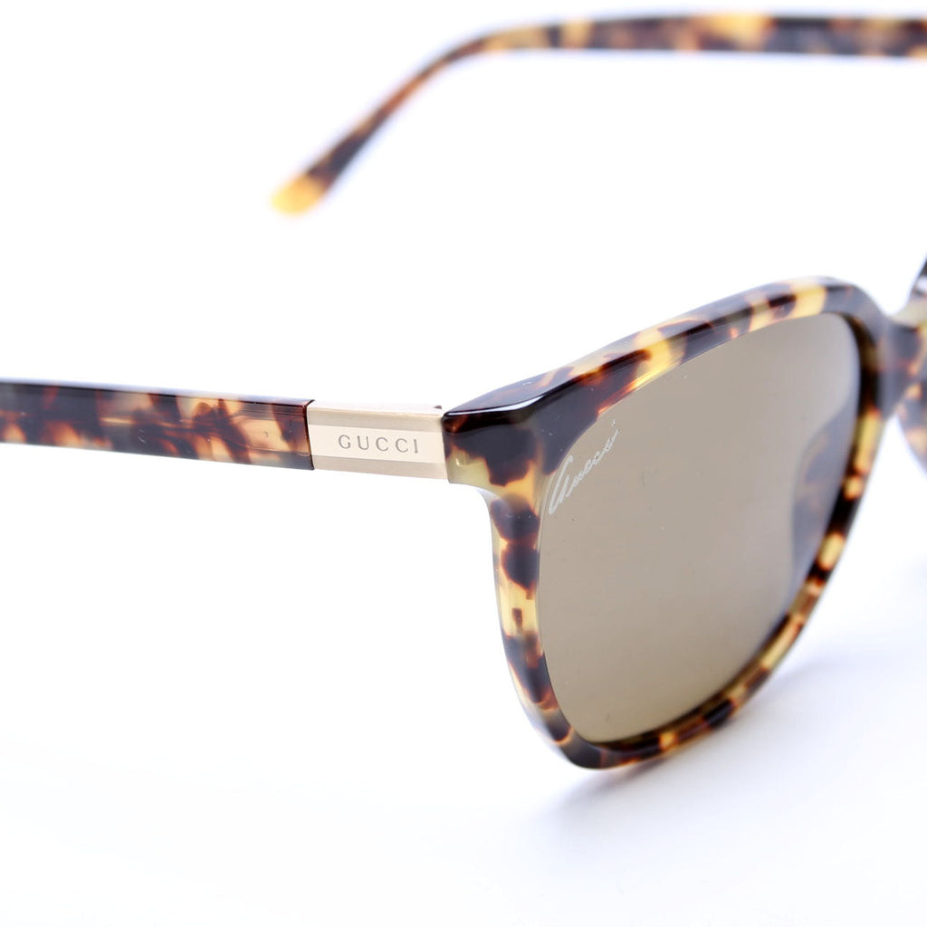 GG3502/S Square Sunglasses Brown
