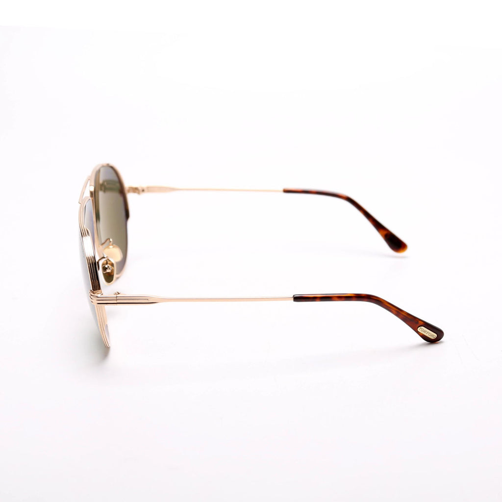 TF734-H Jet Sunglasses Gold/Brown