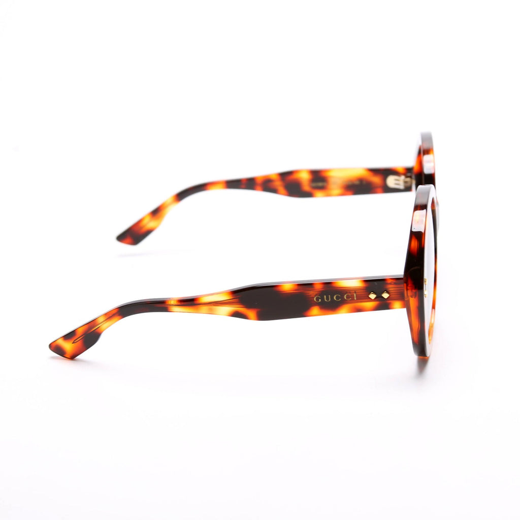 GG1081S Round Acetate Sunglasses Brown