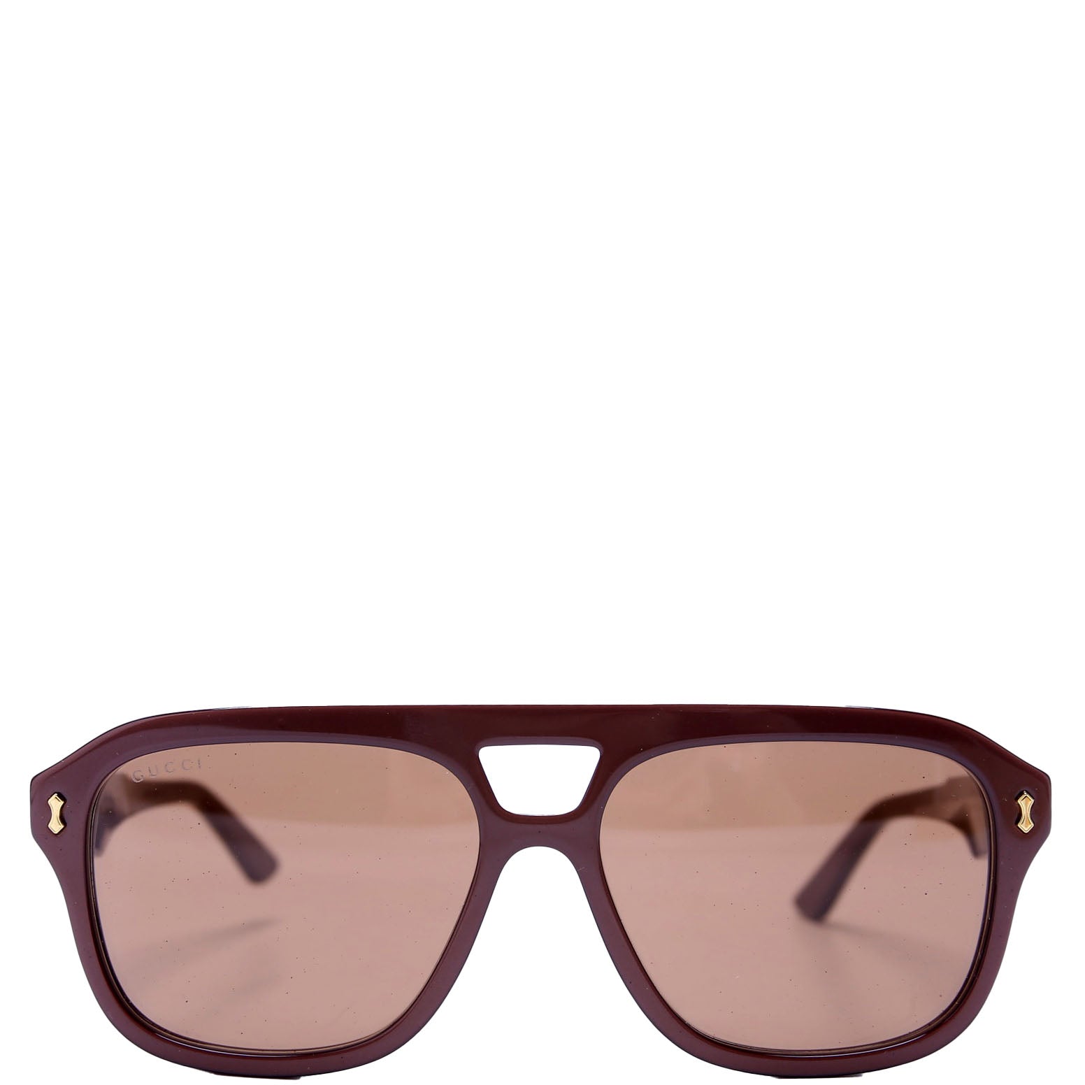 GG1263S Acetate Aviators Sunglasses Brown