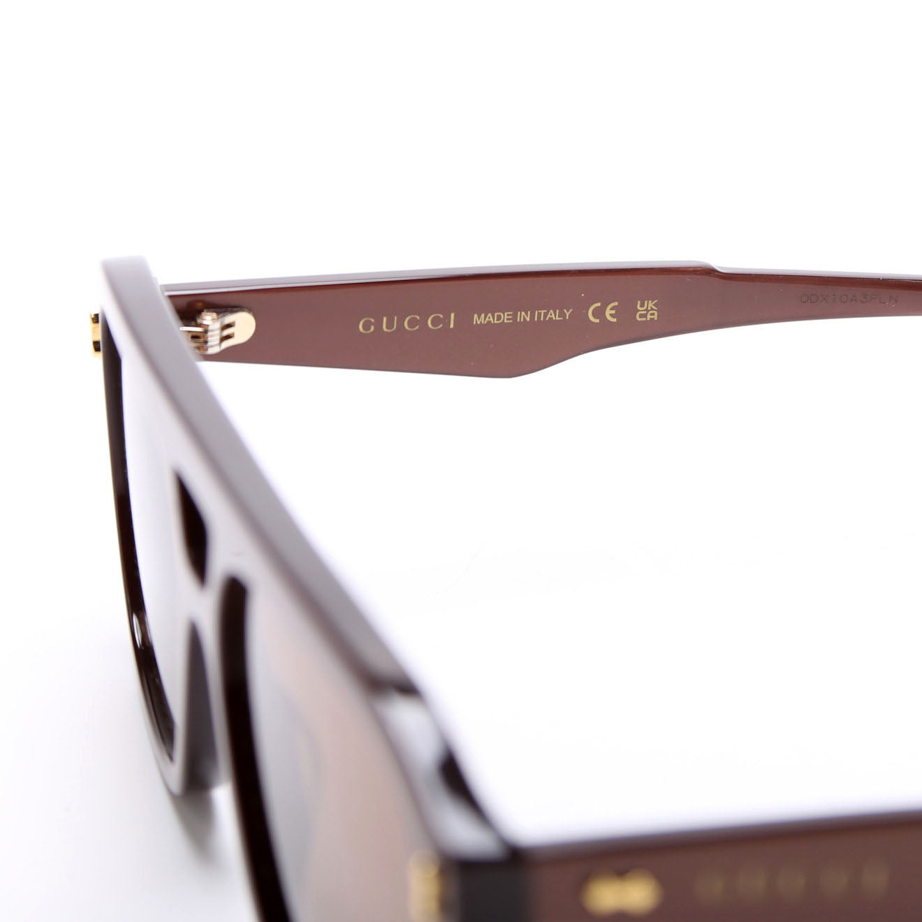 GG1263S Acetate Aviators Sunglasses Brown