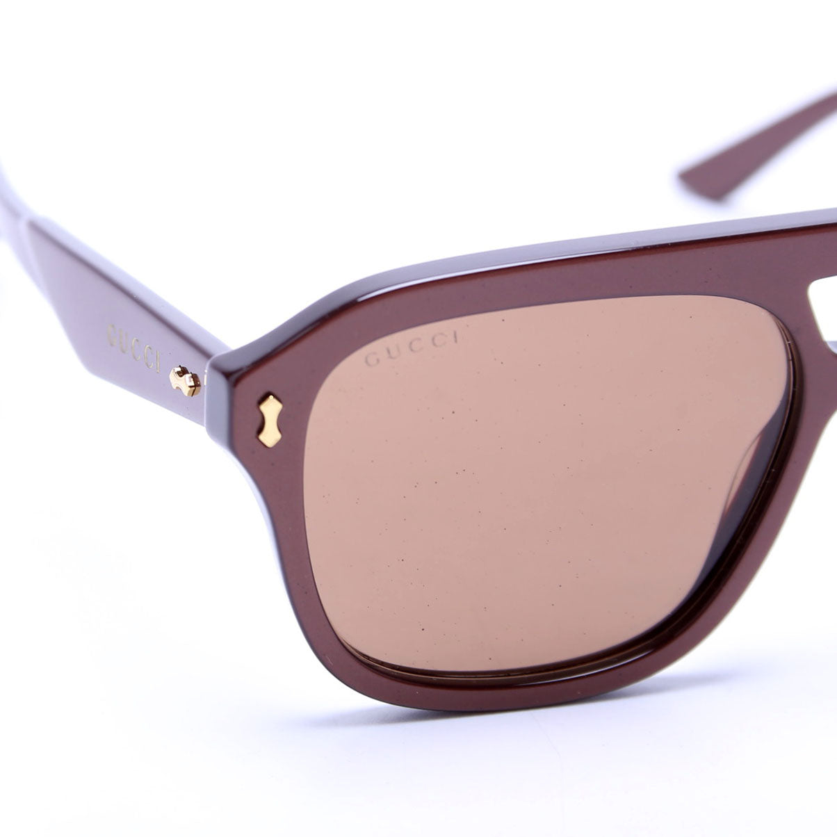 GG1263S Acetate Aviators Sunglasses Brown