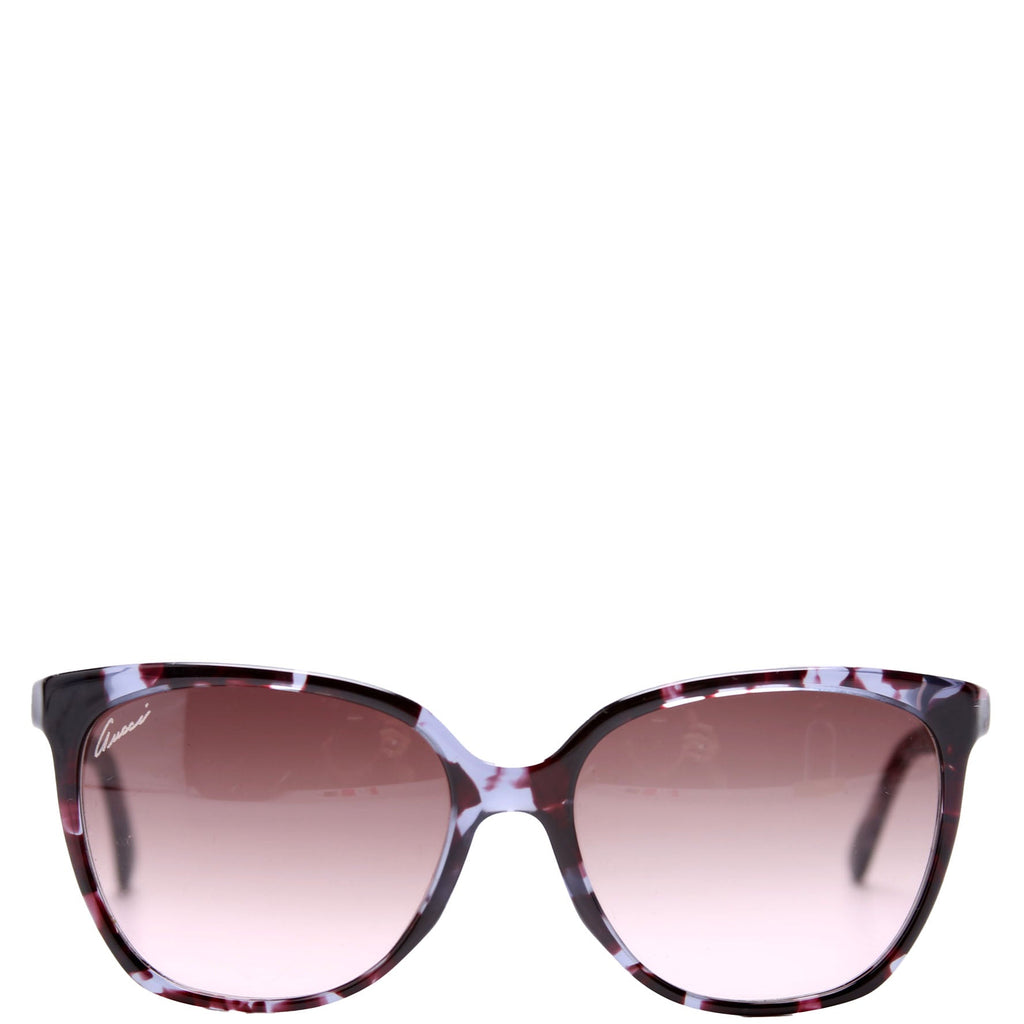 GG3502/S Square Sunglasses Brown/Blue