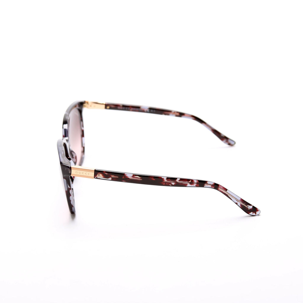 GG3502/S Square Sunglasses Brown/Blue