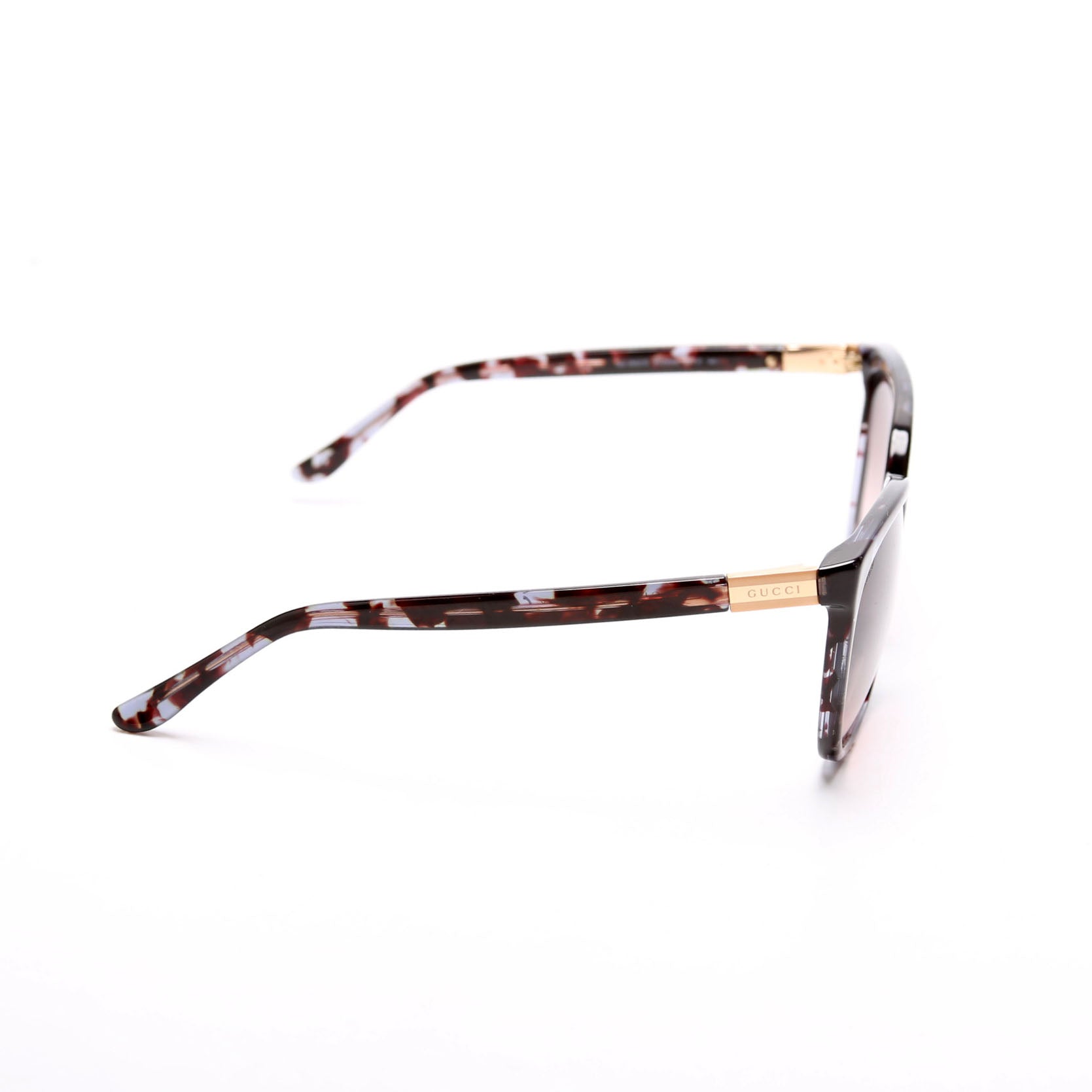 GG3502/S Square Sunglasses Brown/Blue