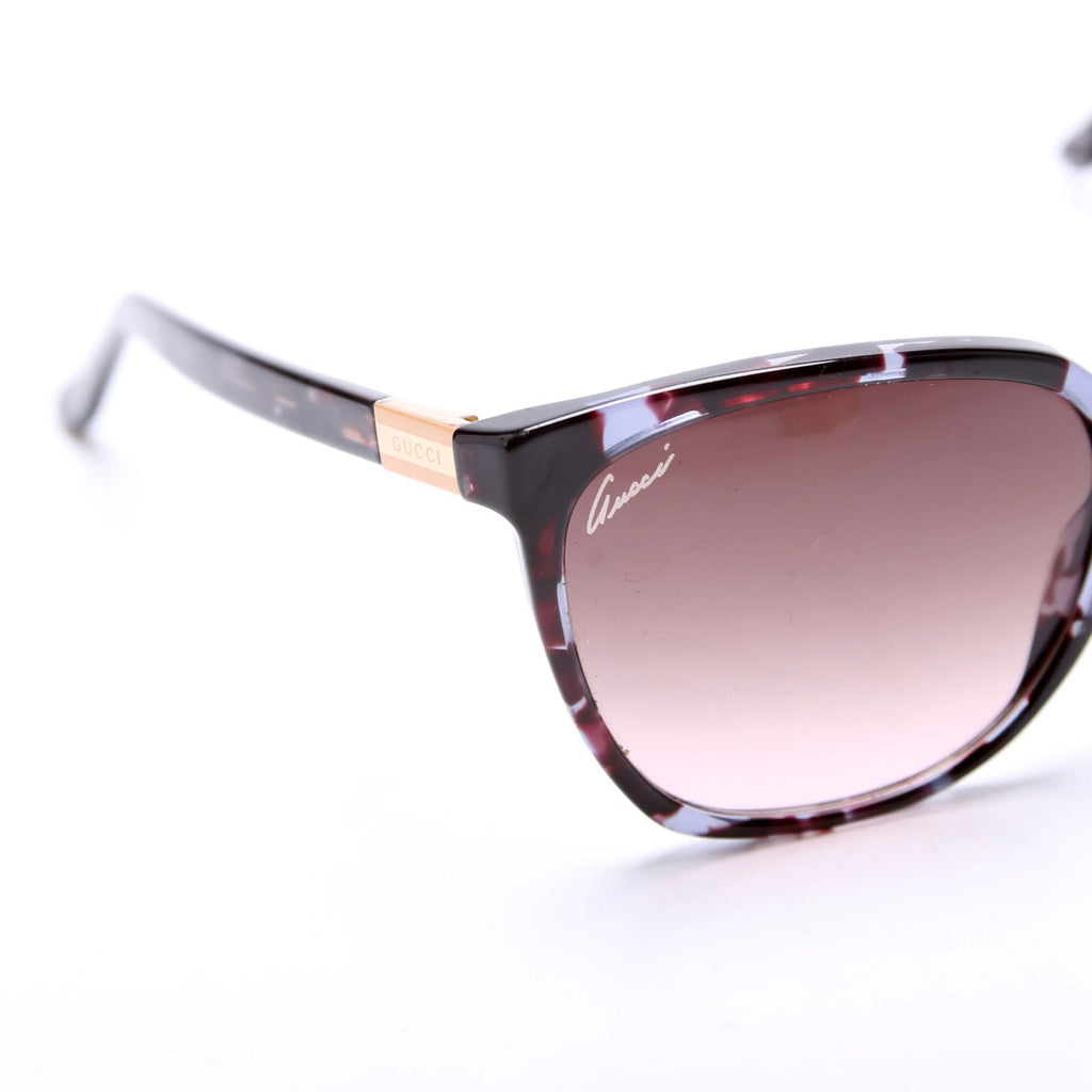 GG3502/S Square Sunglasses Brown/Blue