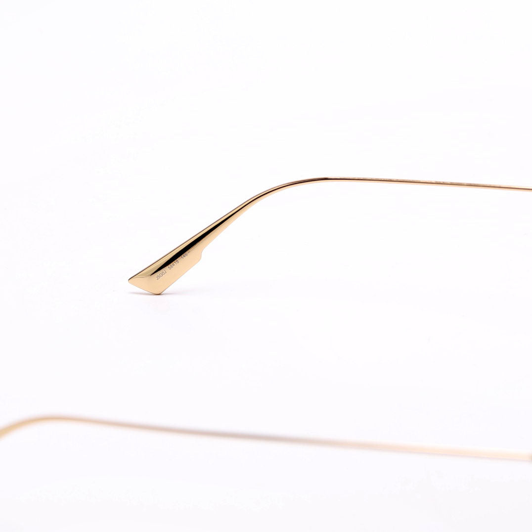 J5G0J Diorstronger Mirror Sunglasses Gold