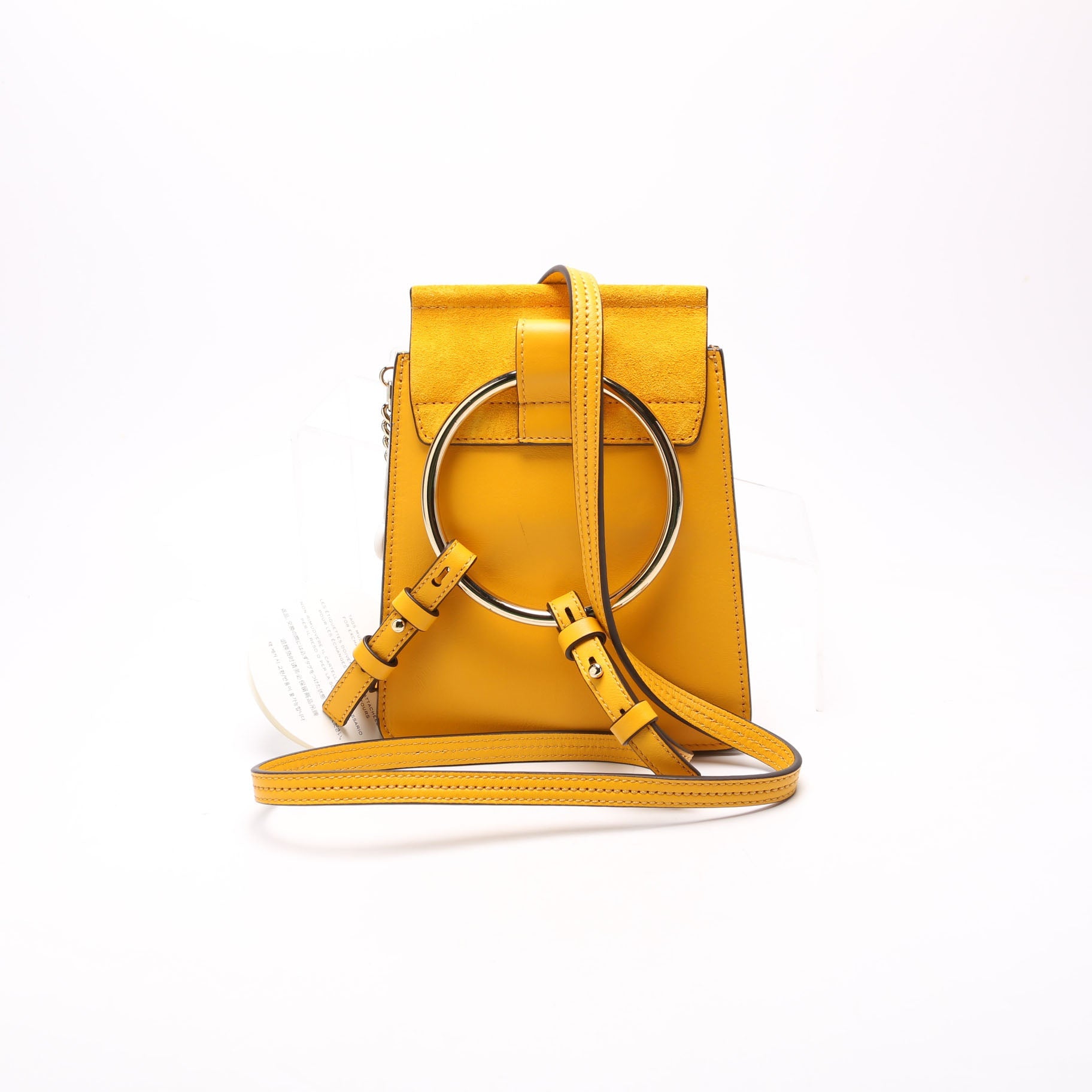 Faye Small Bracelet Bag Yellow