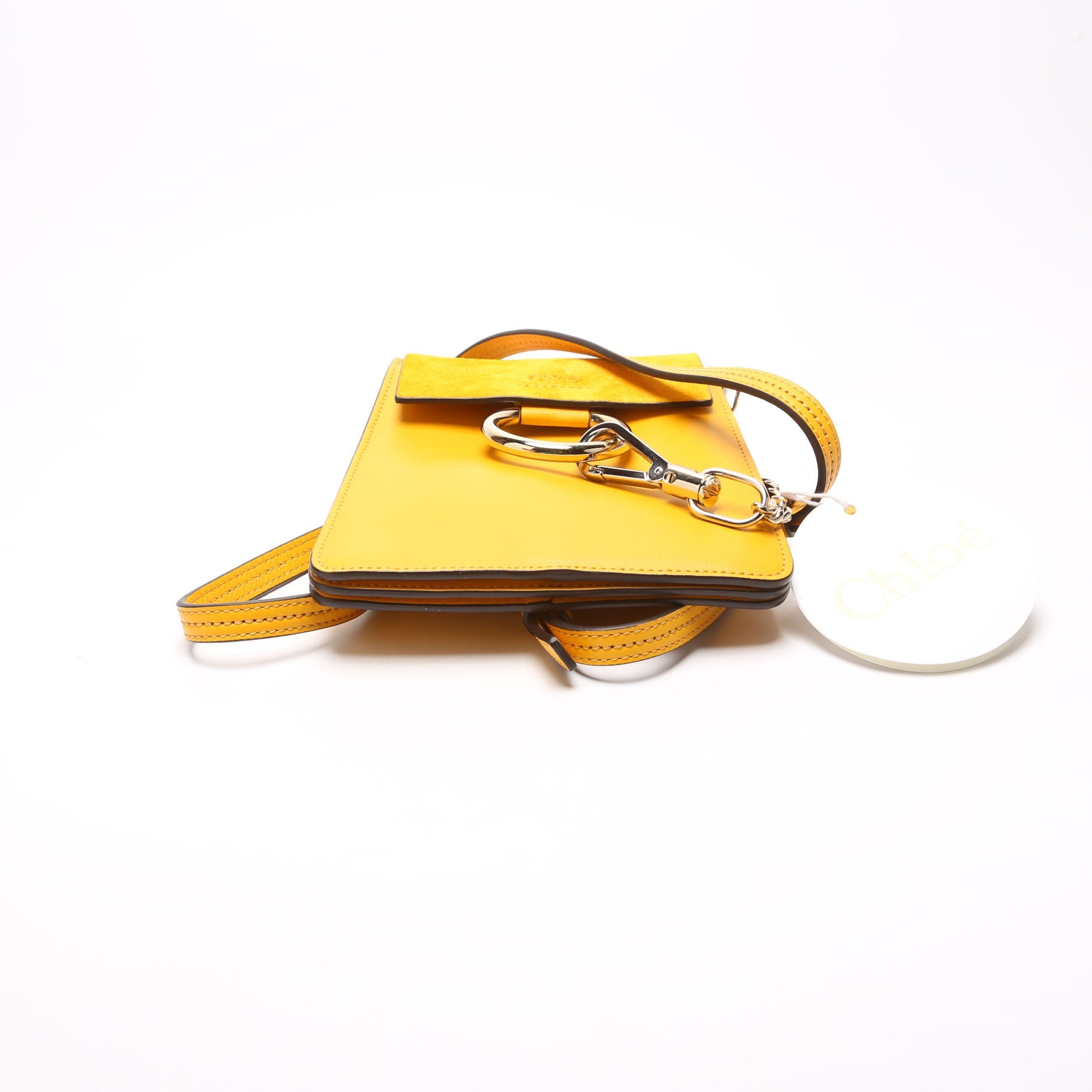 Faye Small Bracelet Bag Yellow