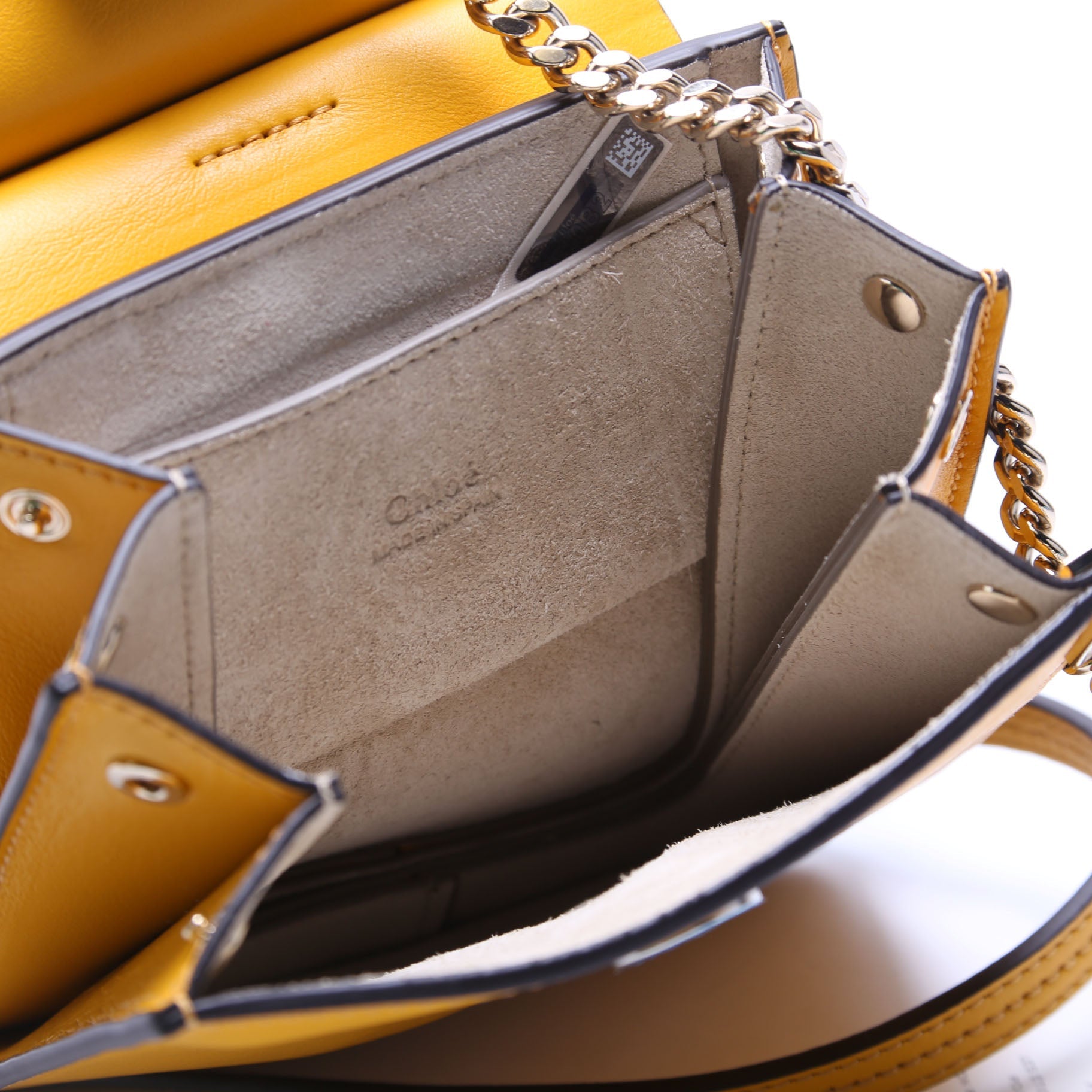 Faye Small Bracelet Bag Yellow