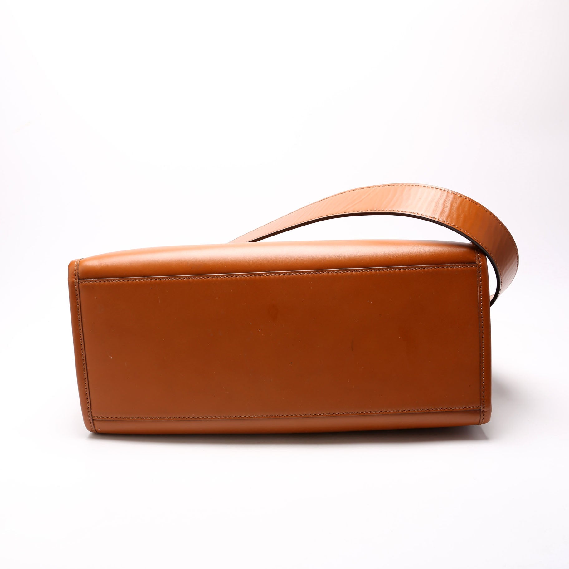 Fendi 8BH386 Sunshine Shopper Medium Leather Brown