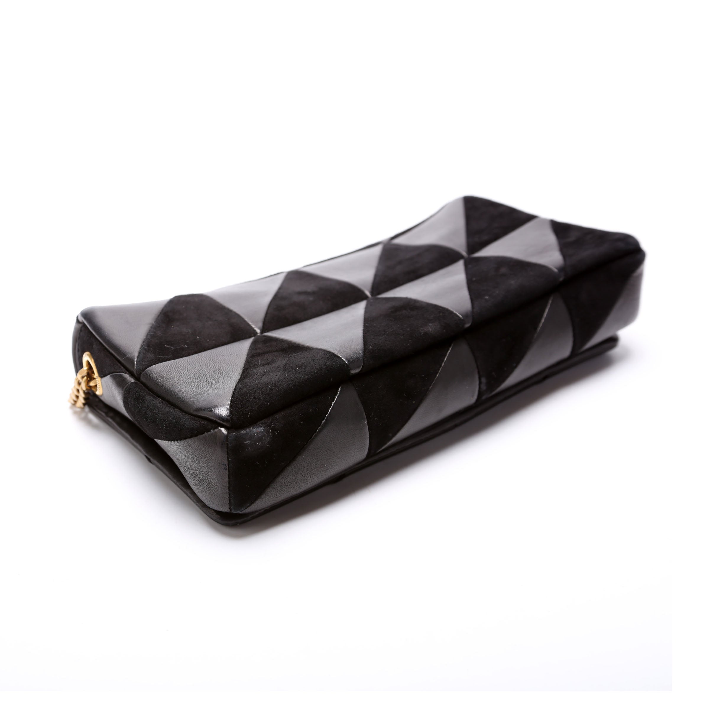 Leather/Suede Patchwork Jamie 99 Medium 602026 Black
