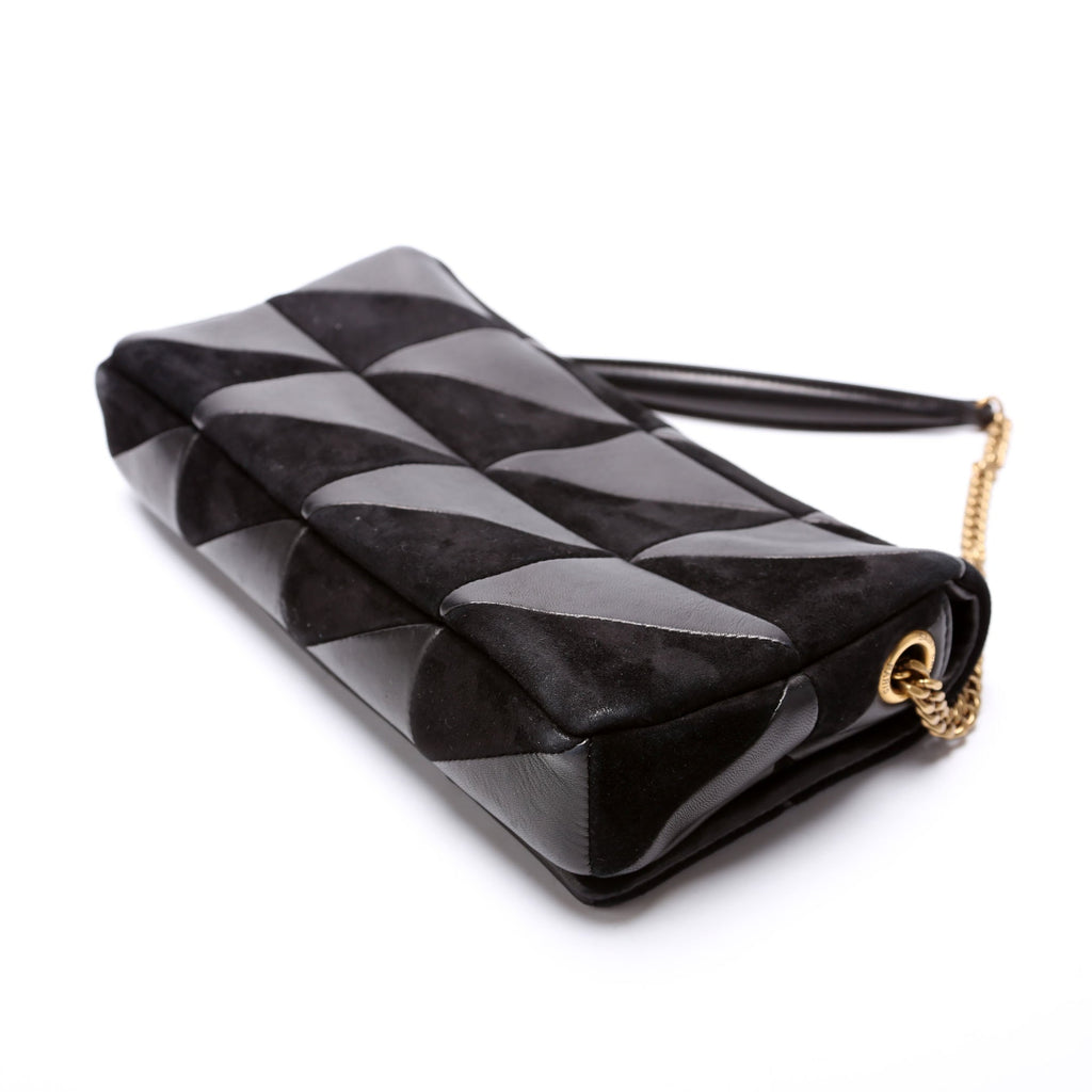 Leather/Suede Patchwork Jamie 99 Medium 602026 Black