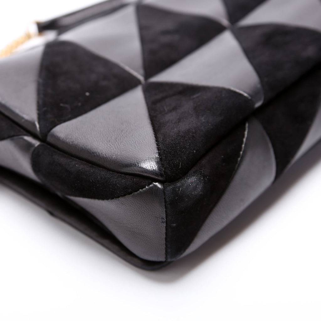 Leather/Suede Patchwork Jamie 99 Medium 602026 Black