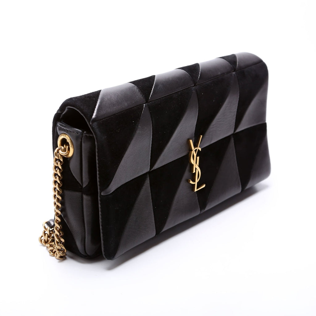 Leather/Suede Patchwork Jamie 99 Medium 602026 Black
