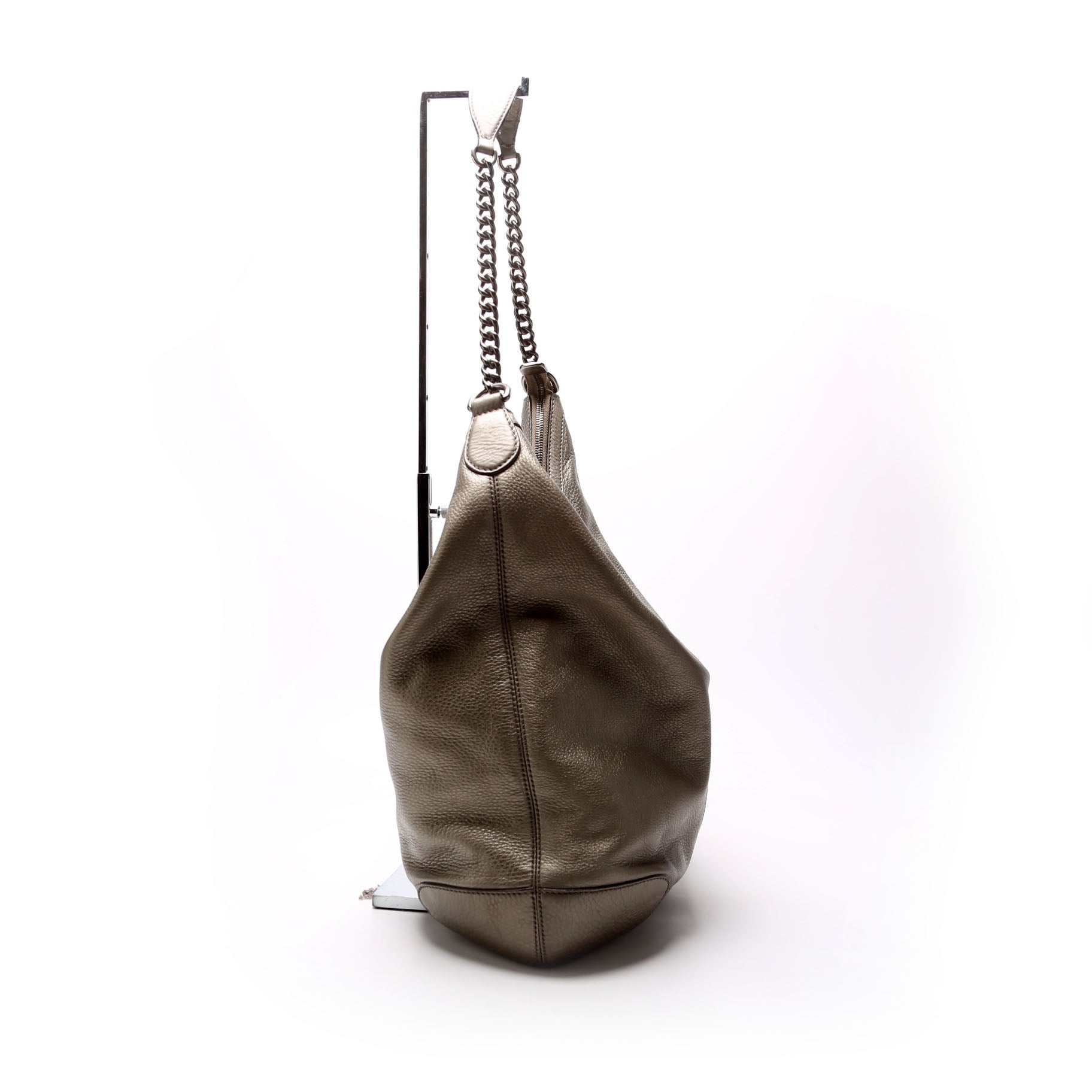 326706 Soho Chain Hobo Silver