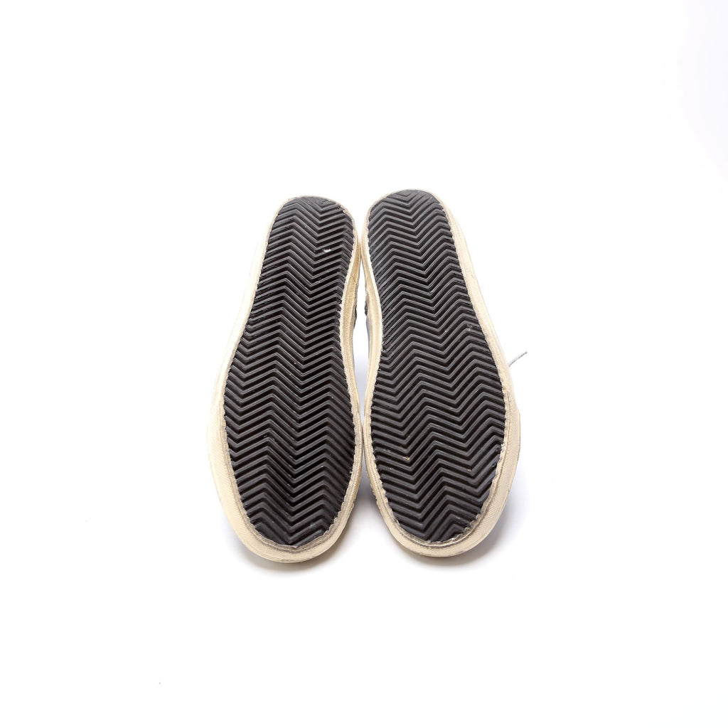 Slide Sneakers Size 37 Blue/Silver