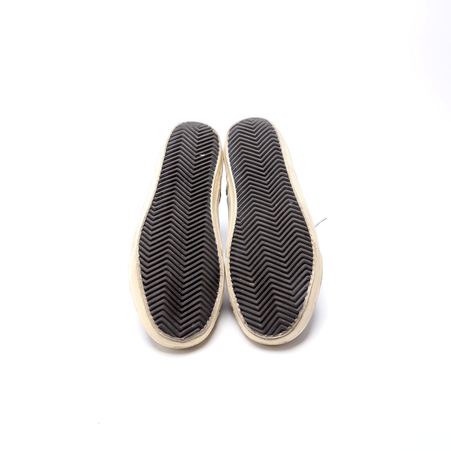 Slide Sneakers Size 37 Blue/Silver