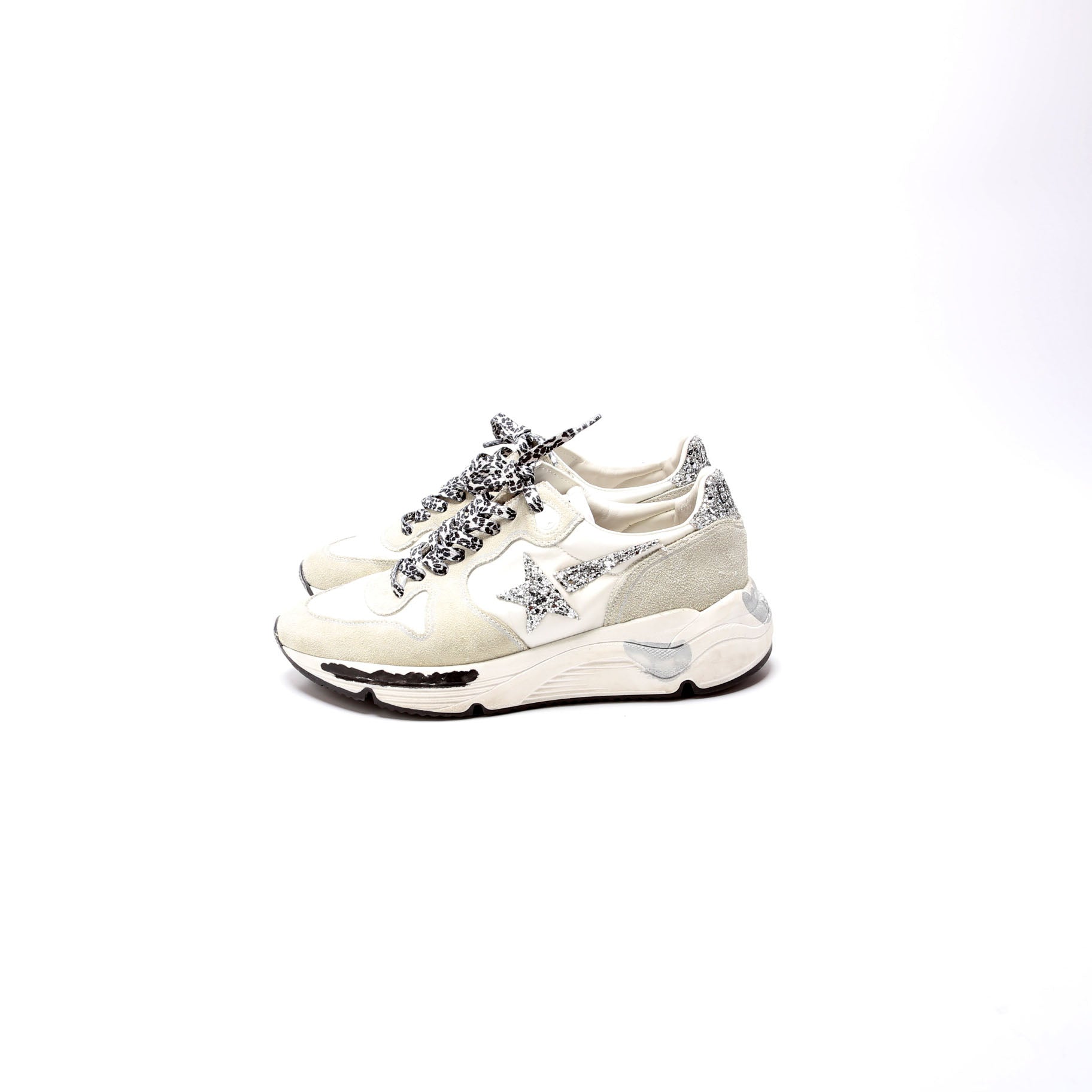 Running Sneakers Size 37 White/Beige