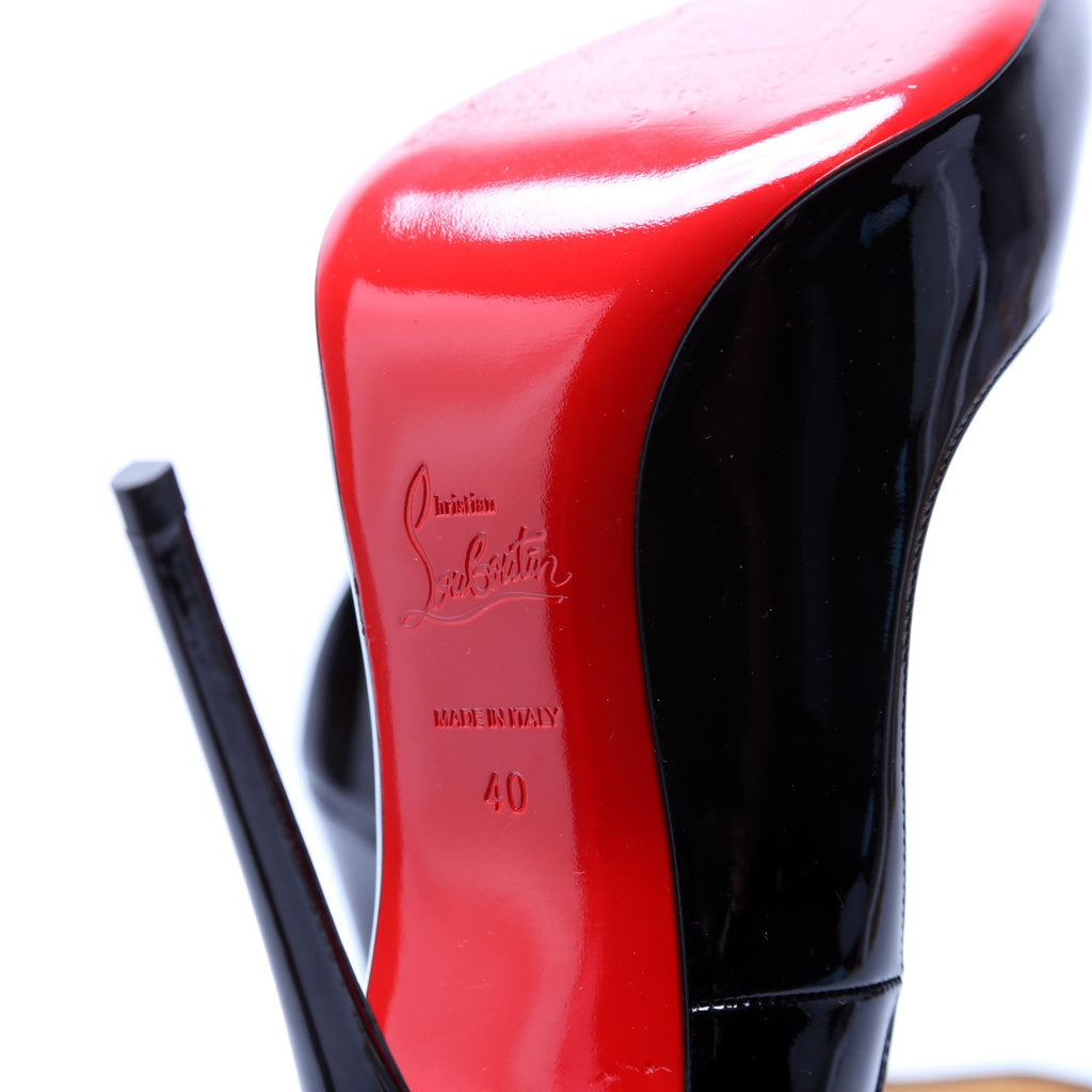 So Kate Patent 120MM Pumps Size 39 Black
