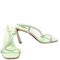 Rosa Condorapik 85 Suede Sandals Size 41 Green