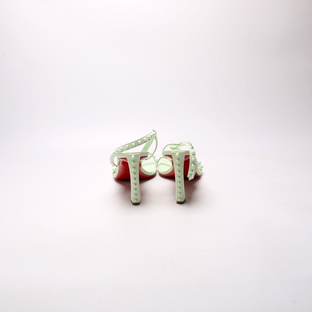 Rosa Condorapik 85 Suede Sandals Size 41 Green