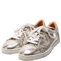 Seva Flat Sneakers Size 39 Gold/Silver