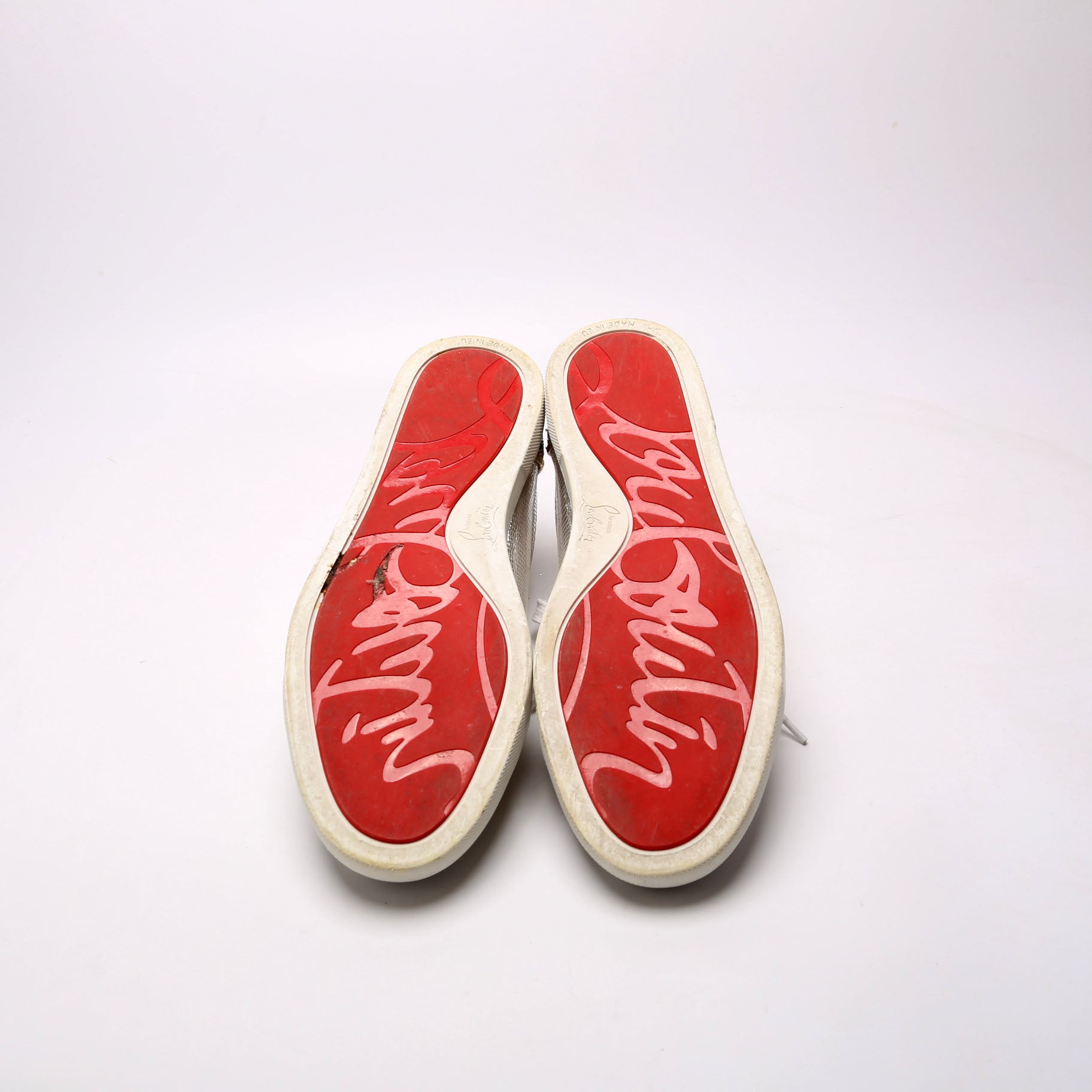 Seva Flat Sneakers Size 39 Gold/Silver