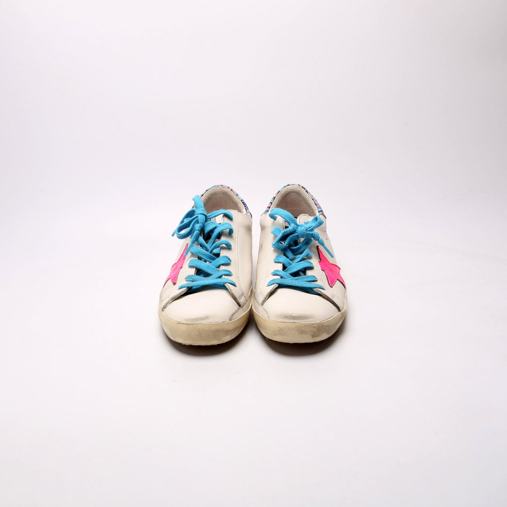 Superstar Classic Sneakers Size 38 White/Multicolor